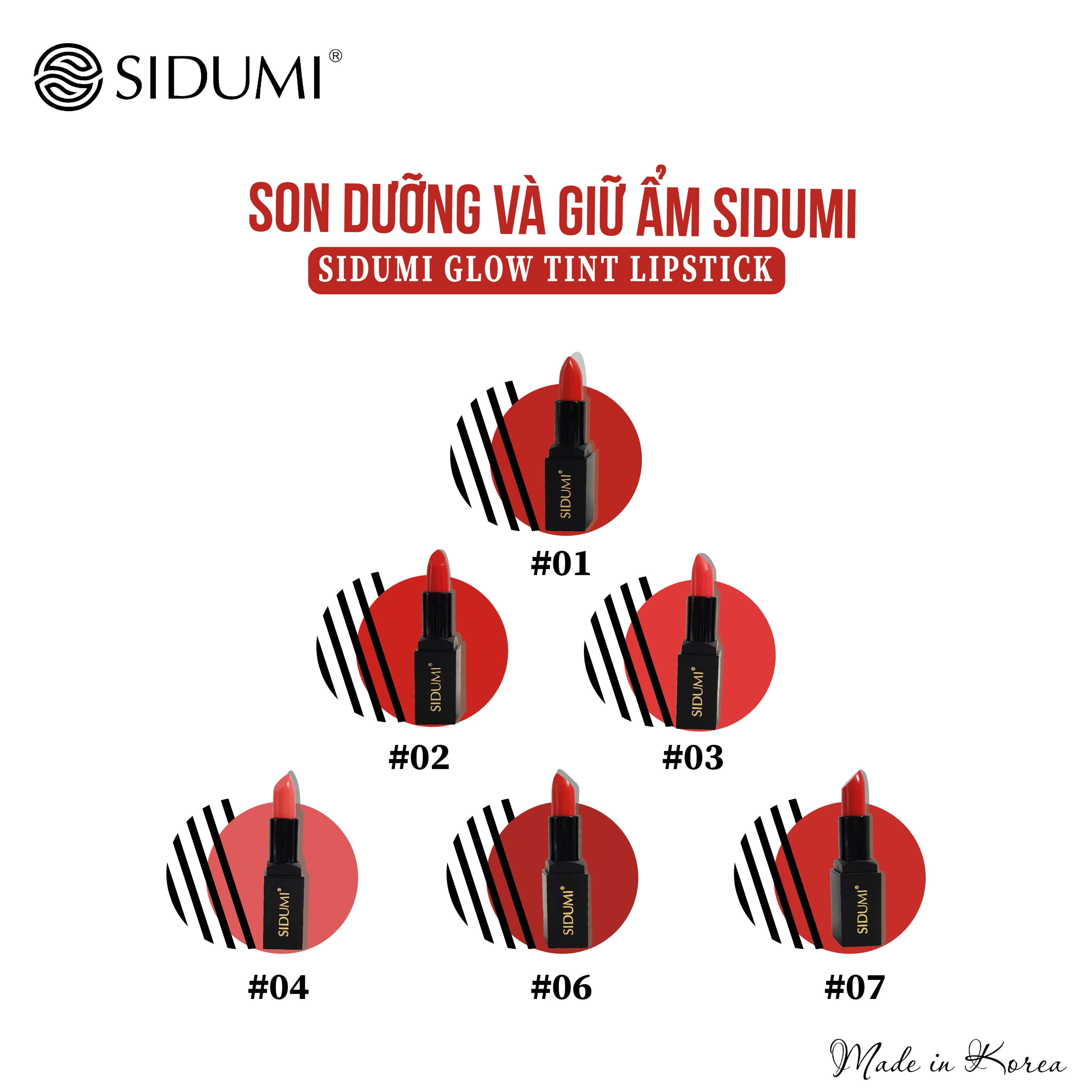 Son Dưỡng Và Giữ Ẩm Sidumi - SDM 612