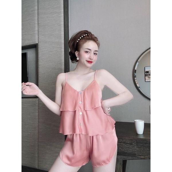 ĐỒ BỘ NGỦ LỤA CAO CẤP HAI DÂY