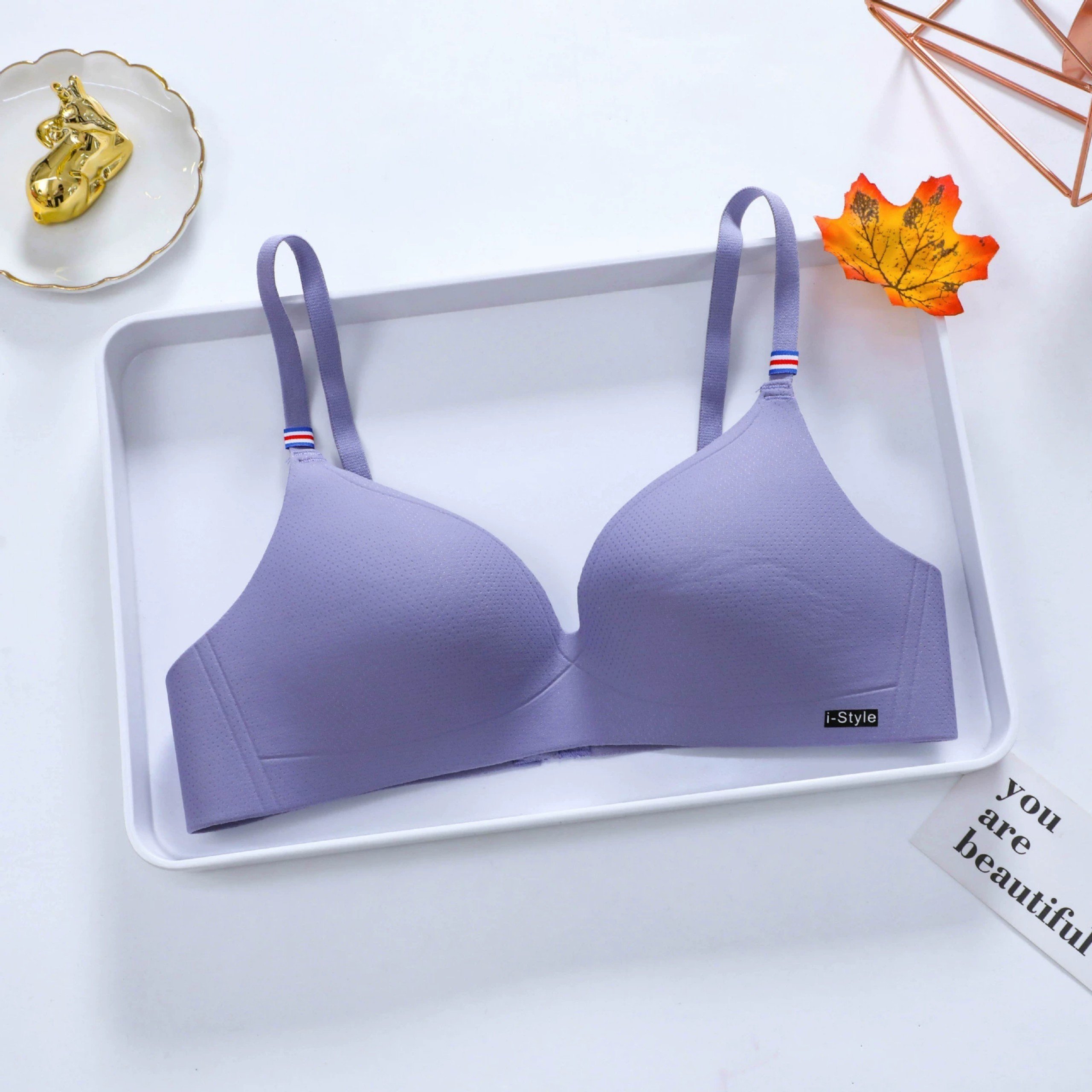 Áo Lót Nữ Đúc Su THÔNG HƠI, TIỆN DỤNG mềm mại kháng khuẩn, Mỏng Nhẹ Không đệm, Không Đường May, Không Gọng