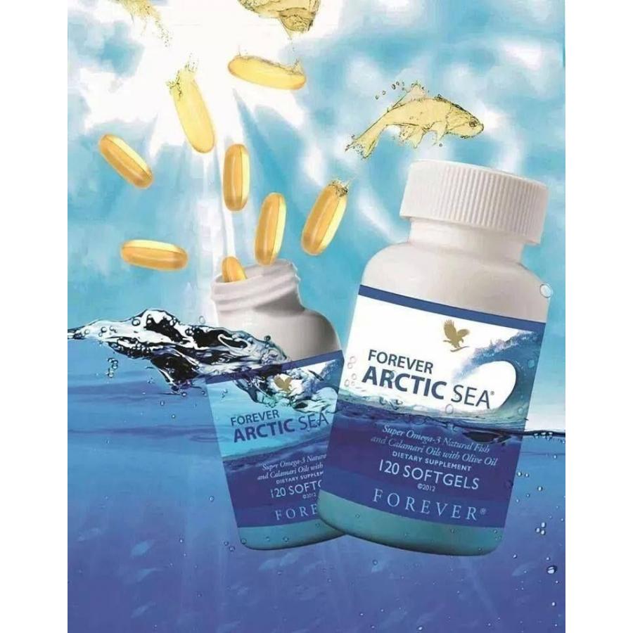 Combo 2 hũ Forever Arctic-Sea (#376) – kết hợp độc đáo EPA+DHA+Olei Acid+…(120 viên/hũ)