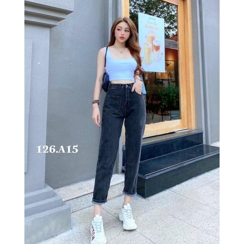Quần baggy jean 1 túi