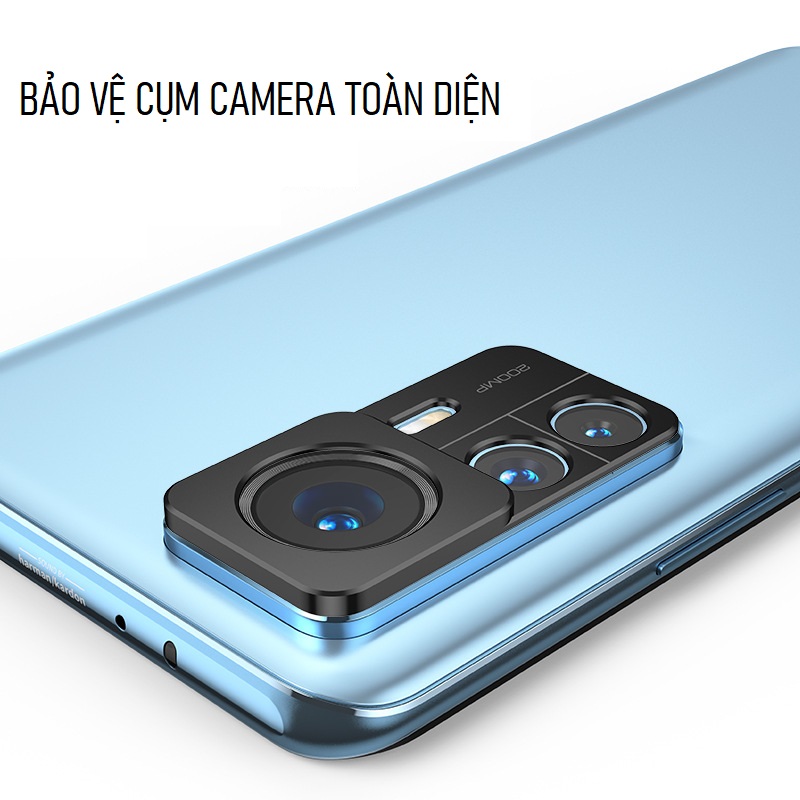 Miếng Dán Bảo Vệ Camera cho Xiaomi 12T/ K50 Ultra, Xiaomi 12T Pro HỢP KIM NHÔM, Miếng dán camera chống trầy xước, Đẹp Sang Trọng