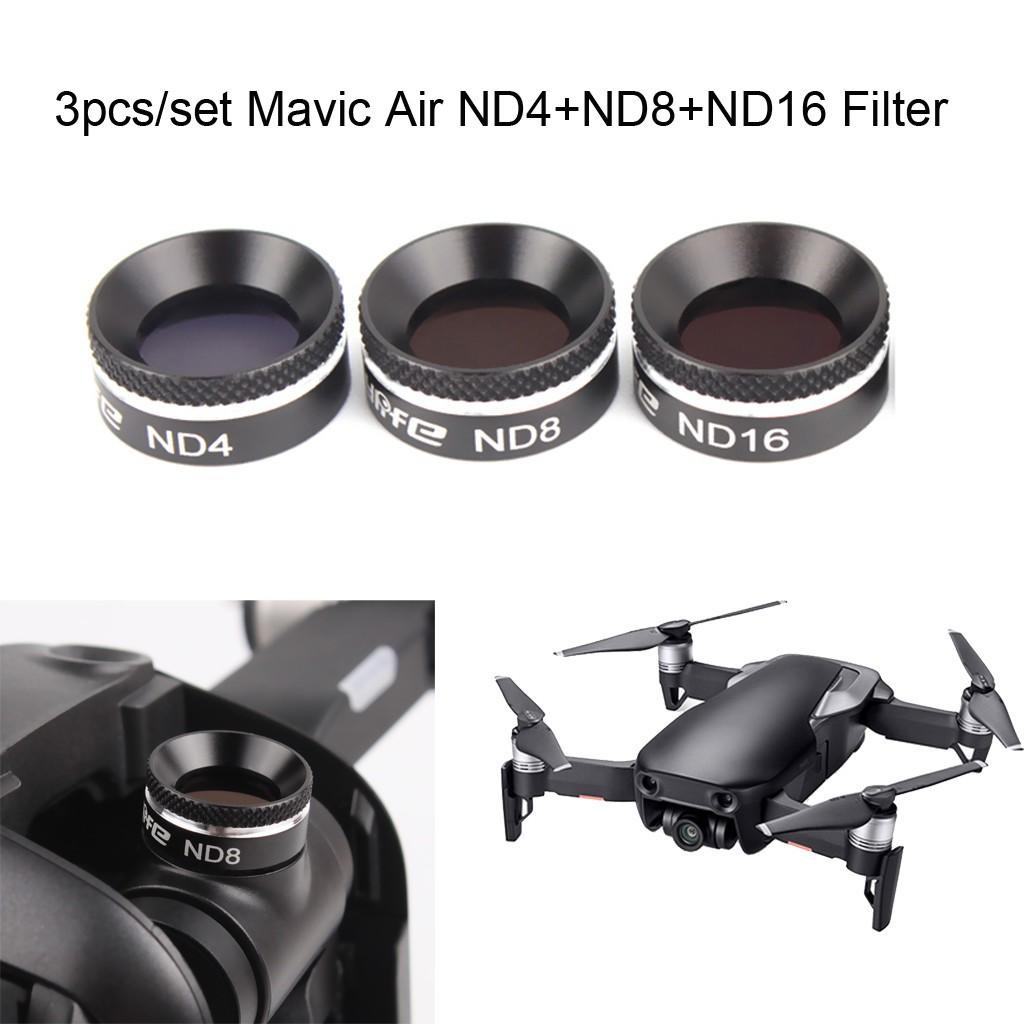 Kính lọc máy ảnh ND4 ND8 ND16 cho DJI Mavic Air Drone squishy
