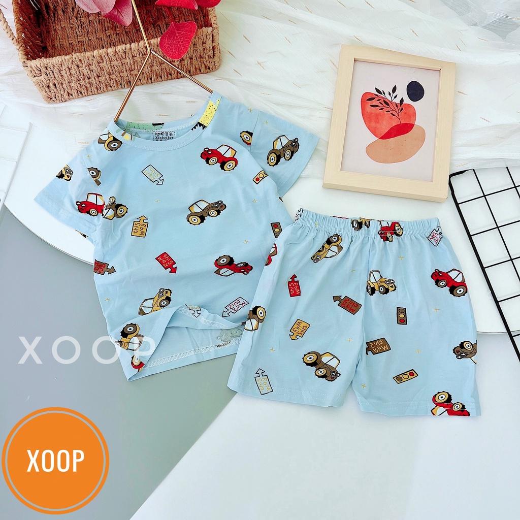 Xả ! Size nhỡ b1 (18-23kg) !!! Bộ cộc xuất hàn in tràn hàng quảng châu cho bé