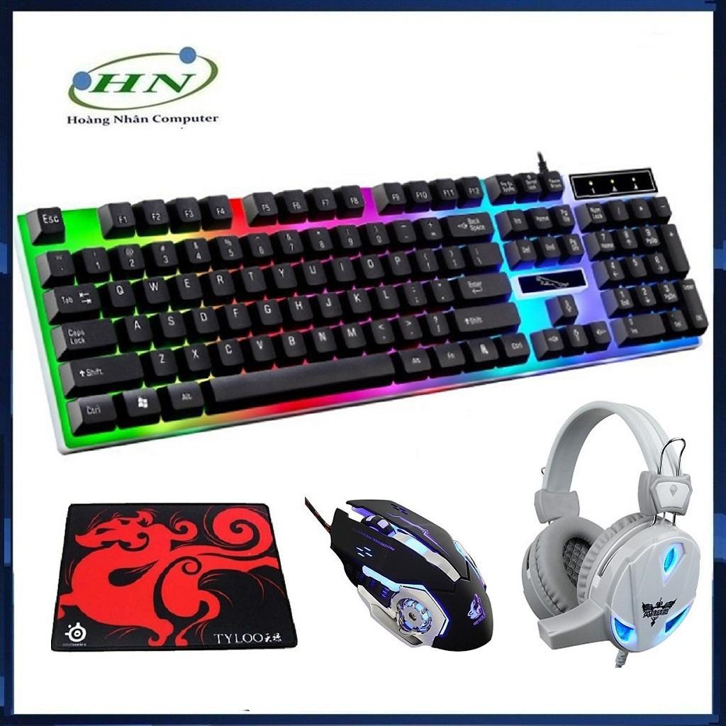 Combo Bàn Phím G21 + Chuột Game X9 Và Tai Nghe Led 2018 + Tặng Kèm Lót Chuột