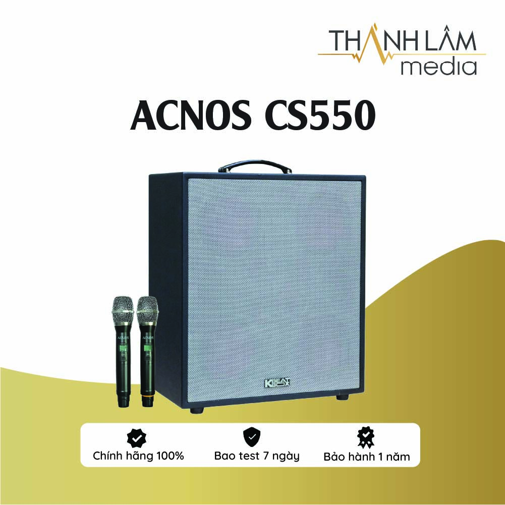 Loa Karaoke đứng cỡ lớn ACNOS CS550/KSNET550 - Hàng Chính Hãng