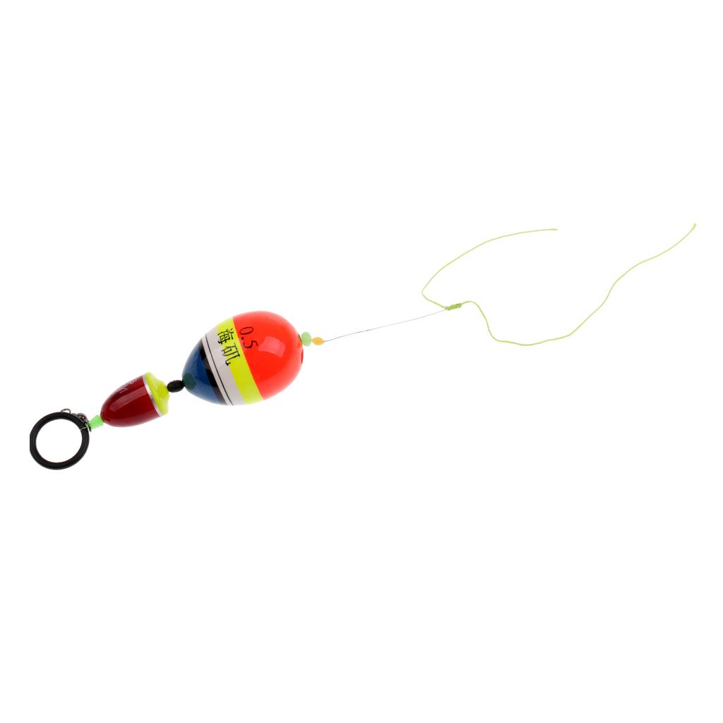Sea Pole Ocean Rock Fishing Floats Plastic Sliding Floating Buoy Kit