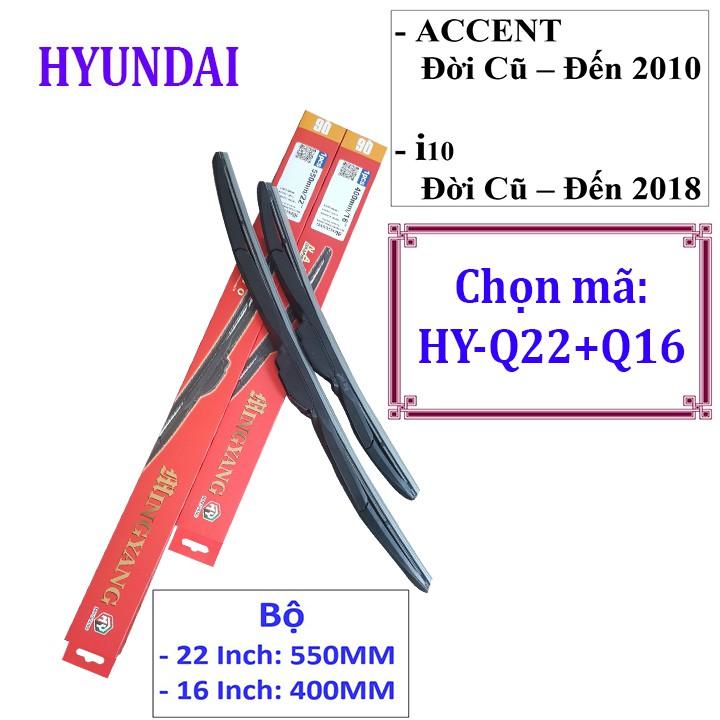 CẦN GẠT MƯA ACCENT ĐỜI TRƯỚC-2010 VÀ I10 ĐỜI TRƯỚC-2018 - VÀ TẤT CẢ CÁC DÒNG XE KHÁC CỦA HÃNG HYUNDAI