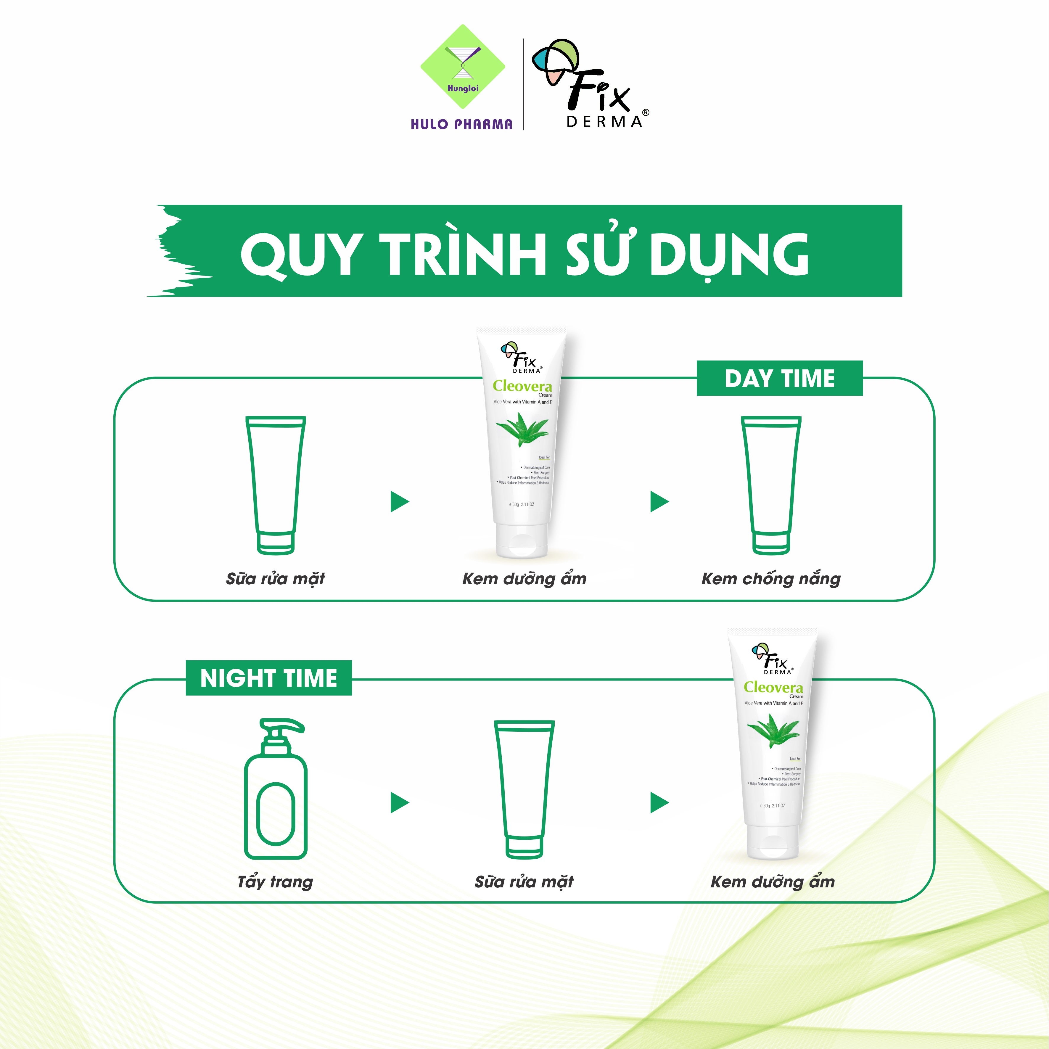 Kem dưỡng da FIXDERMA Cleovera Cream (60g)