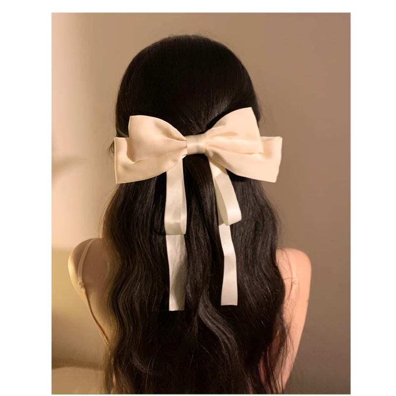 Kẹp tóc nơ mẫu mới đứng form, hàng đặc biệt, kẹp nơ dịu dàng và xinh xắn và dễ thương cho nữ