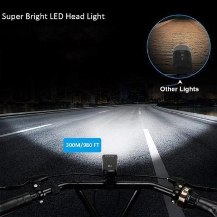 ĐÈN XE ĐẠP 2 TRONG 1 Nightwave 2000mAH - Home and Garden