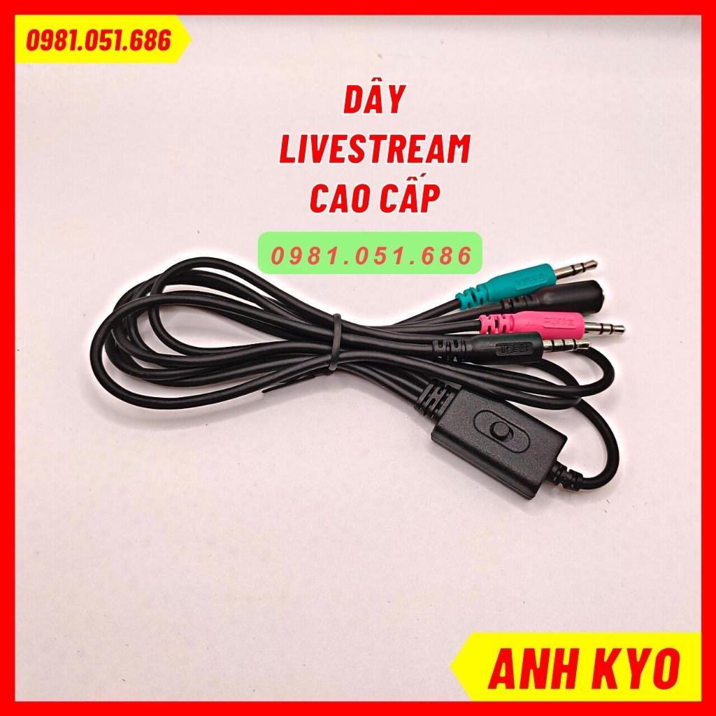 Dây Livestream MA1 - livestream với fb hay bigo live các app livestrem hot nhất hiện nay