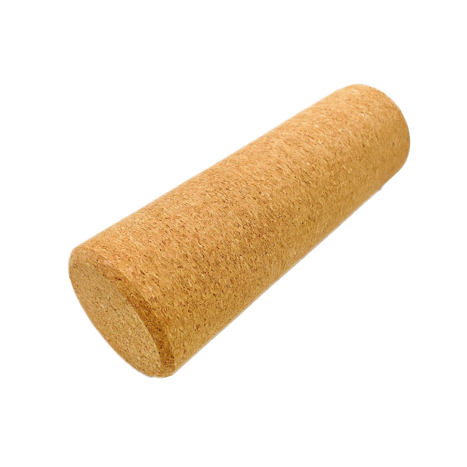 Cork Yoga Pillar Core Exercises Muscle Massage Roller