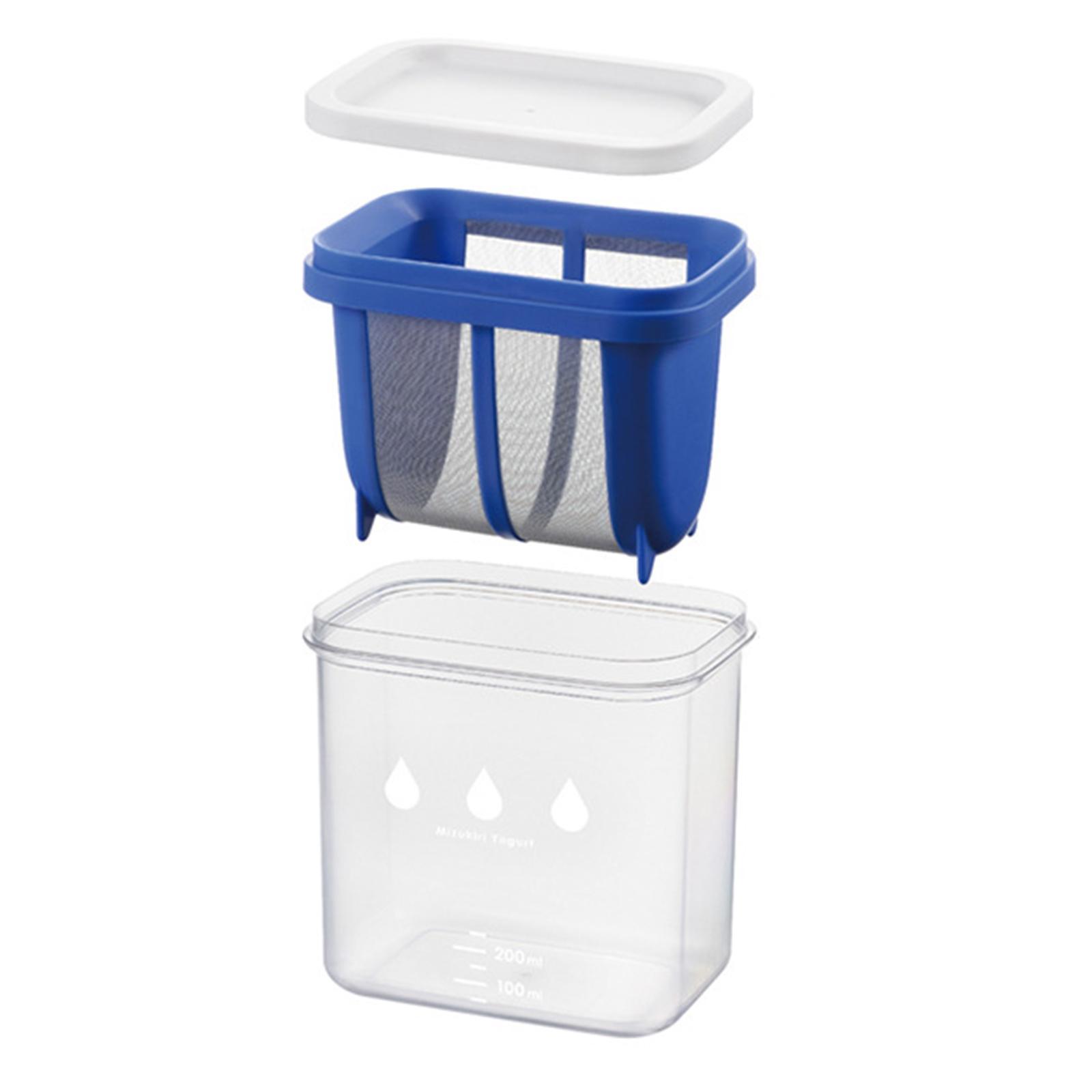 Greek Yogurt Maker Strainer Food Strainer Household with Lid Yogurt Filter