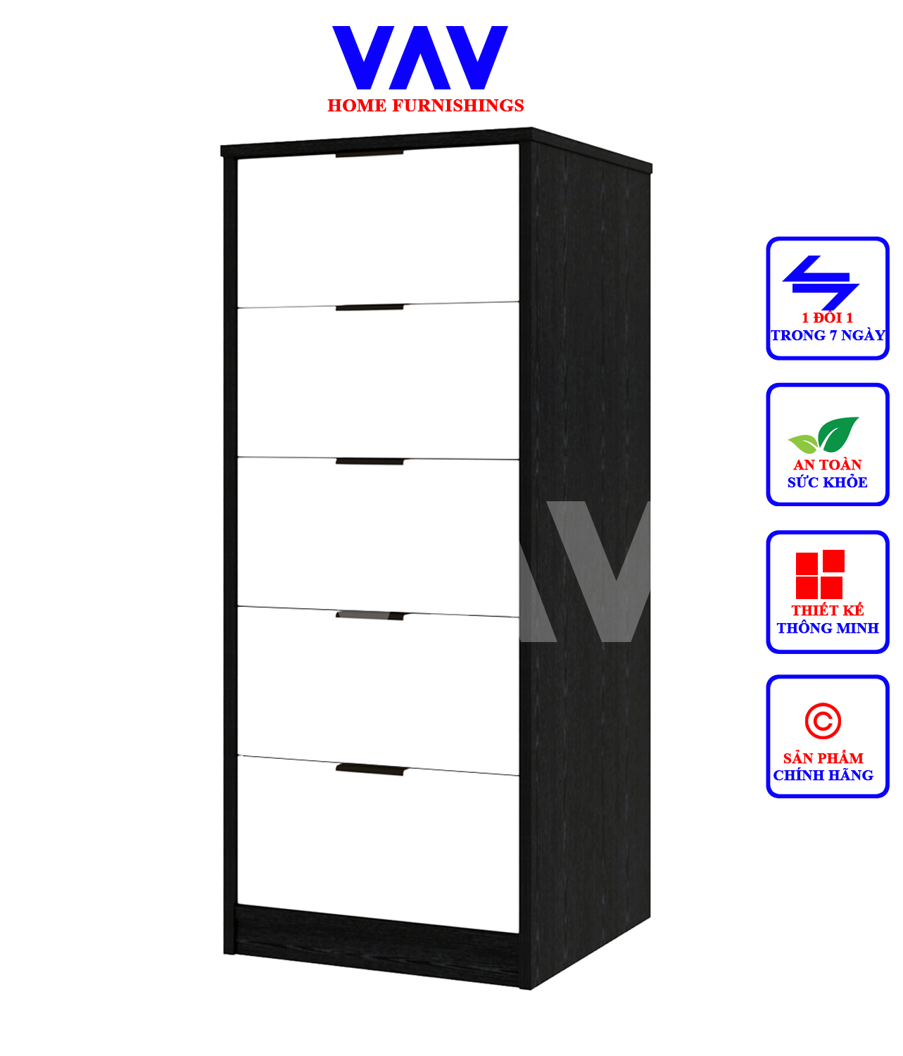 Tủ tab đầu giường, Chính hãng VAV