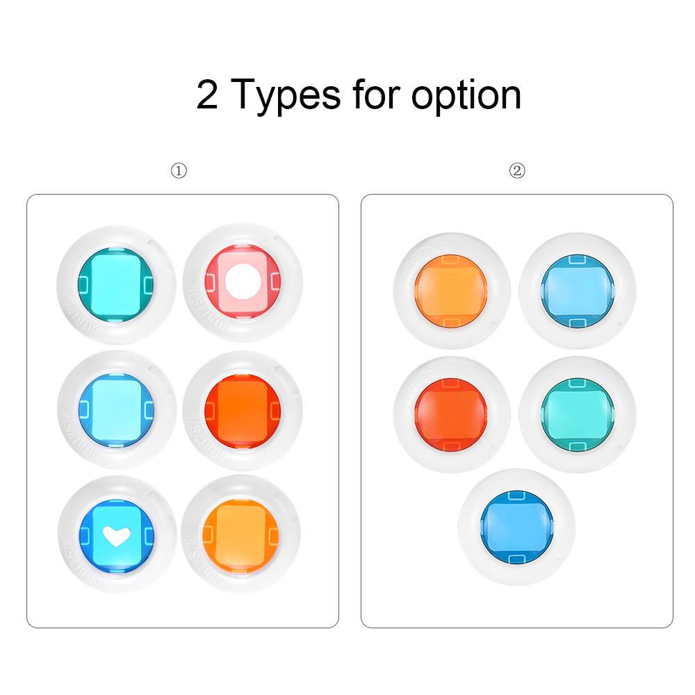 Máy ảnh tức thì Mini Color Close Up Lens Filter Set cho Fujifilm Instax Mini 7s/8/8 + / 9, 6pcs - 6pcs