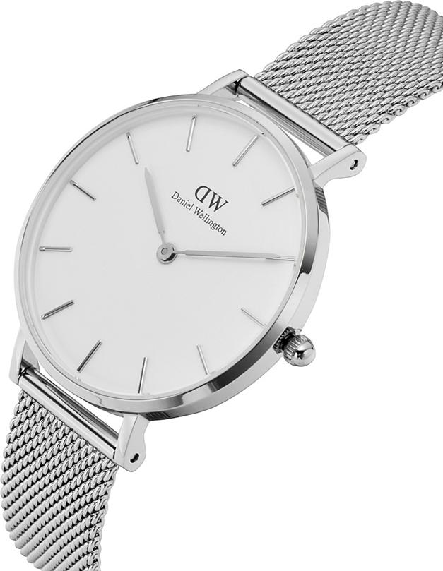 Đồng Hồ Dây Mắt Lưới Daniel Wellington DW00100164 (32mm) - Trắng Bạc