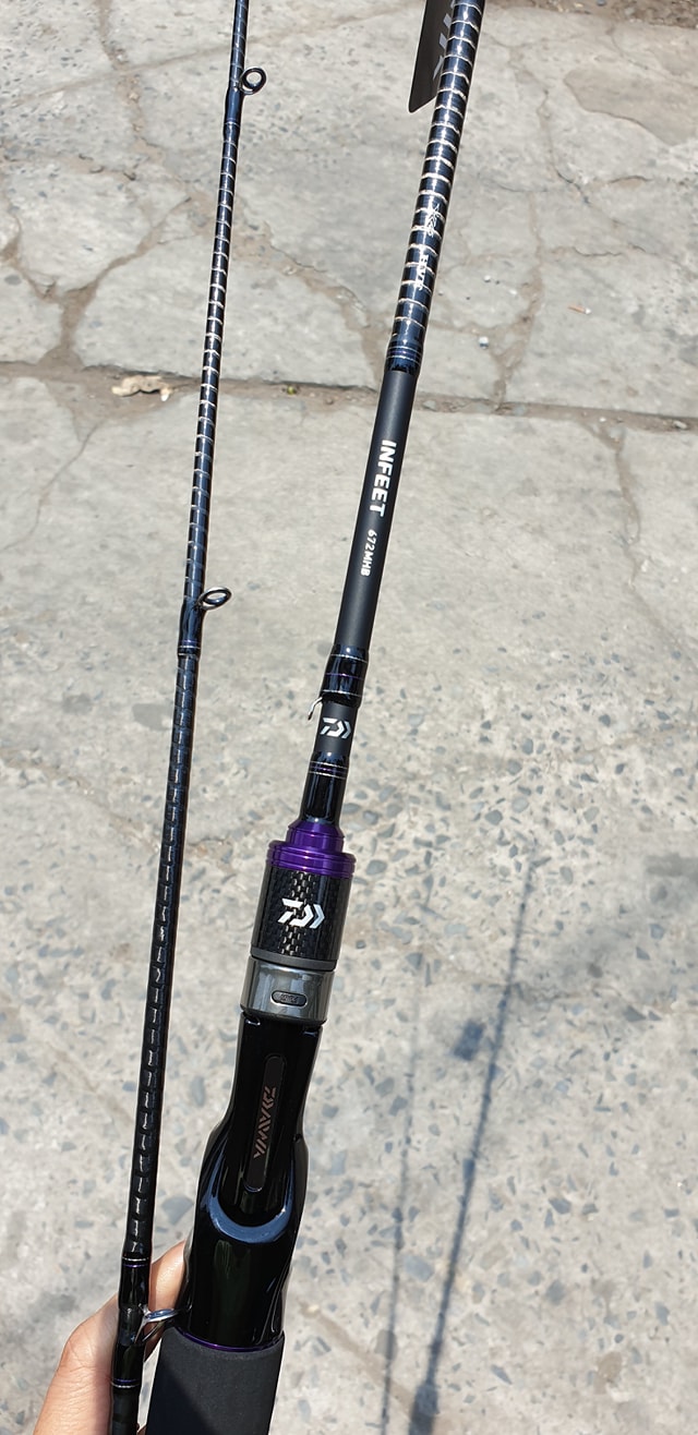 CẦN CÂU LURE MÁY ĐỨNG DAIWA INFEET 702MS