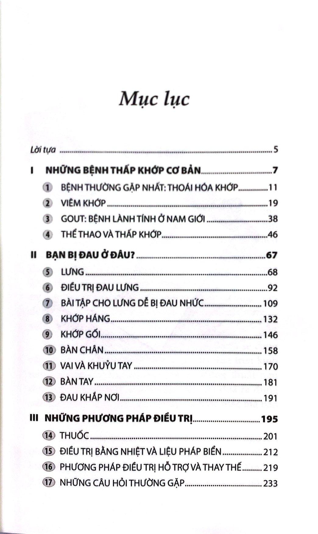 Sách - Từ Đau Lưng Đến Thấp Khớp