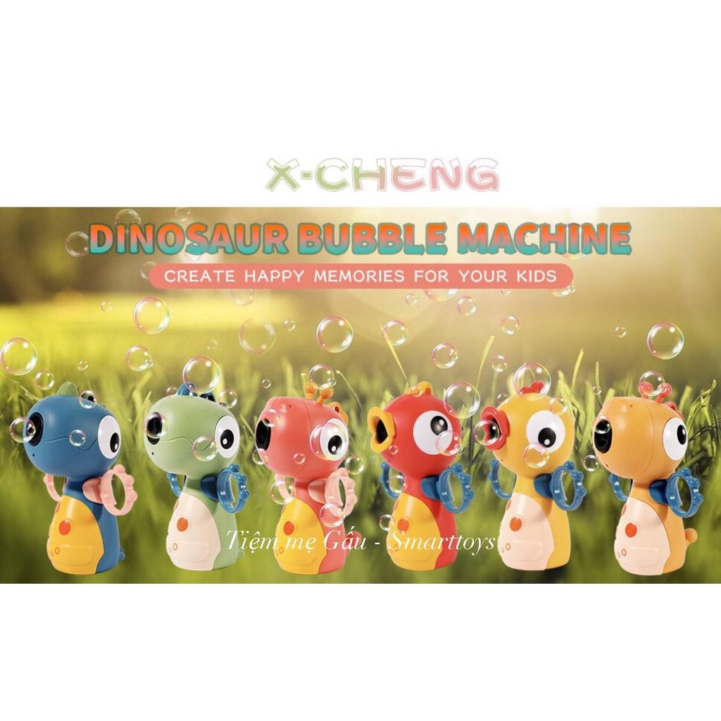 ĐỒ CHƠI MÁY THỔI BONG BÓNG TỰ ĐỘNG CUTE BUBBLE MACHINE CỰC DỄ THƯƠNG CÓ NHẠC, ĐÈN CHO BÉ KHÁM PHÁ