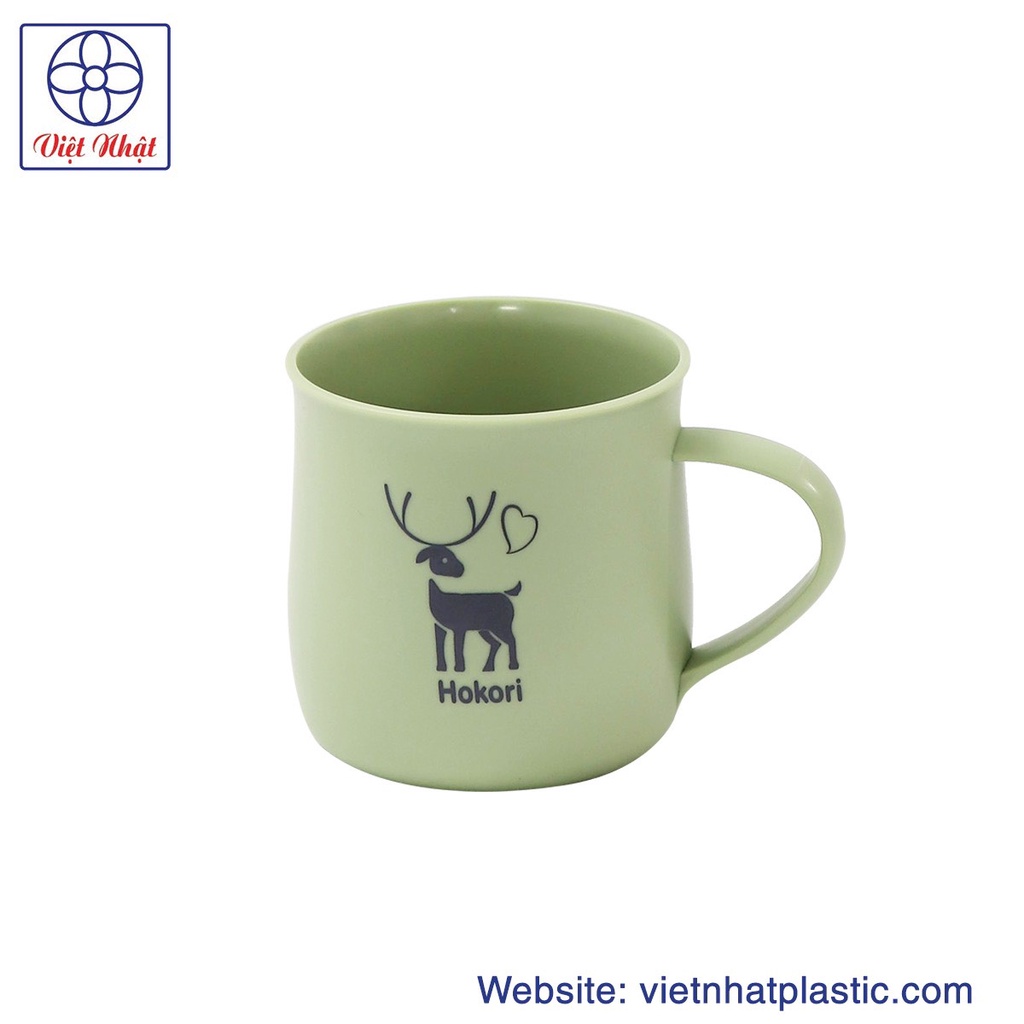 Ly Nhựa/Cốc Nhựa Hokori 350ml Chịu Nhiệt Tốt, An Toàn, Màu Sắc Xinh Xắn, Thiết Kế Tỉ Mỉ, Có Quai Cầm Tiện Dụng-6369