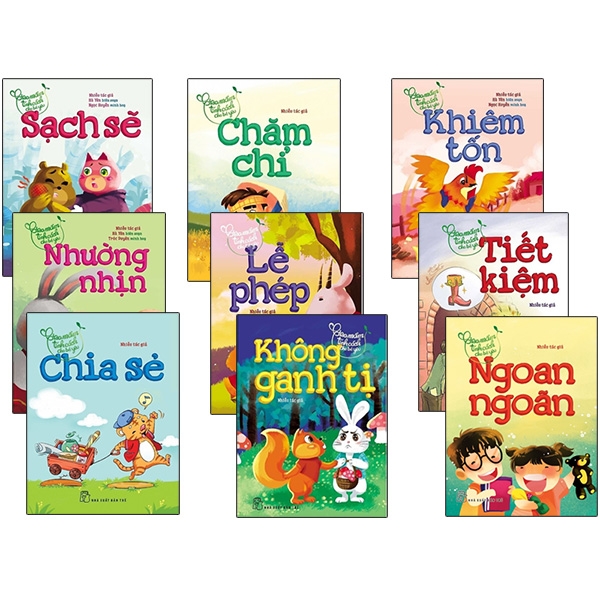 Combo Gieo Mầm Tính Cách Cho Bé Yêu