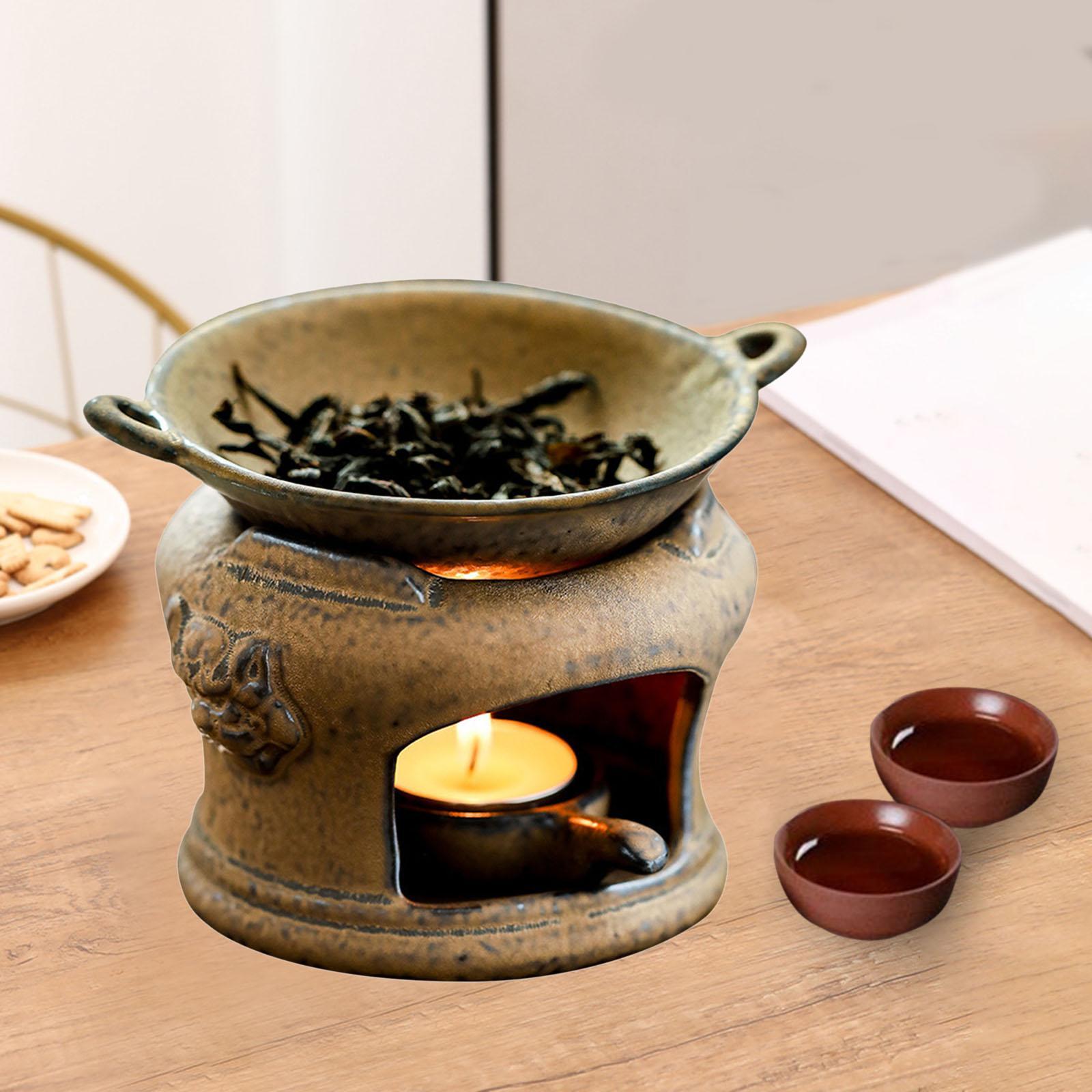 Burner Ceramic Decorative Removable Candle Diffuser Fragrance Oil Warmer