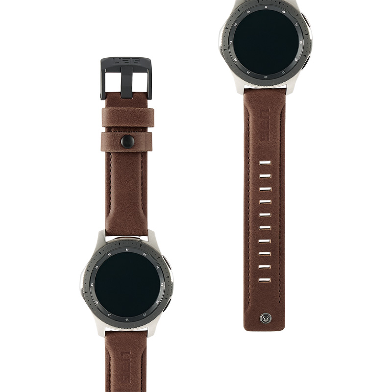 Dây đeo Samsung Galaxy Watch 46mm UAG Leather Series - hàng chính hãng