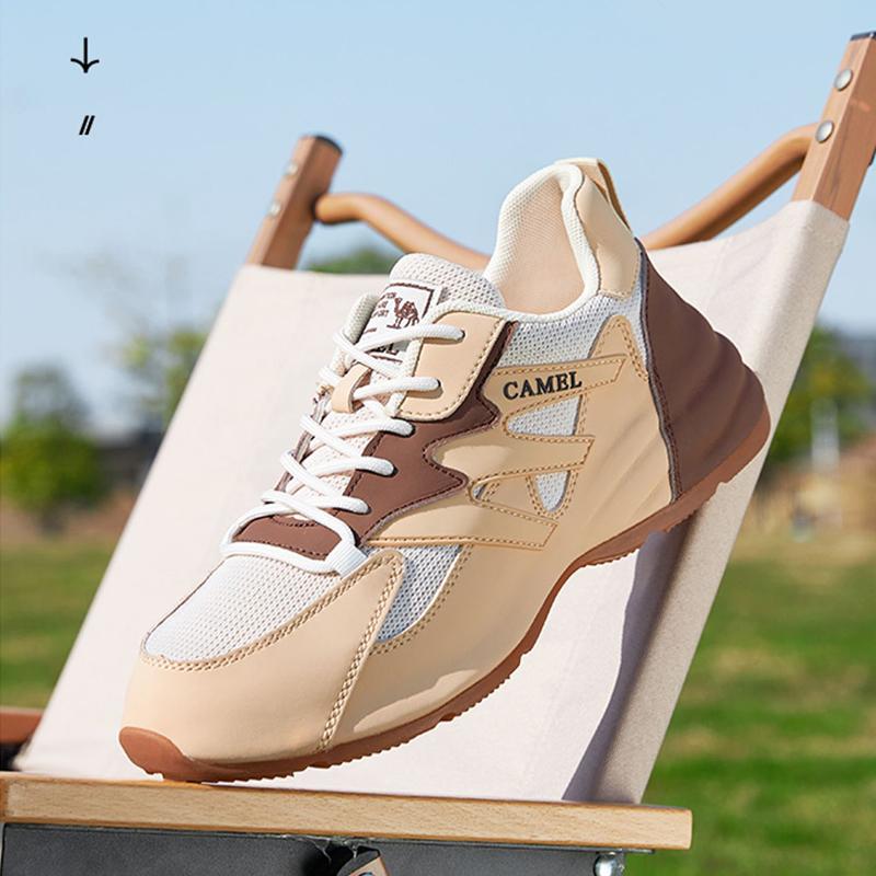 Giày thể thao nam Golden lạc đà 2023 Mùa xuân Giày thể thao ngoài trời mới. Color: Sand Green Shoe Size: 44