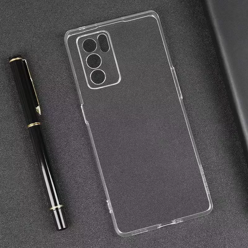 Ốp lưng silicon dẻo cho Oppo Reno 6 Pro 5G hiệu Ultra Thin trong suốt mỏng 0.6mm độ trong tuyệt đối chống trầy xước - Hàng nhập khẩu