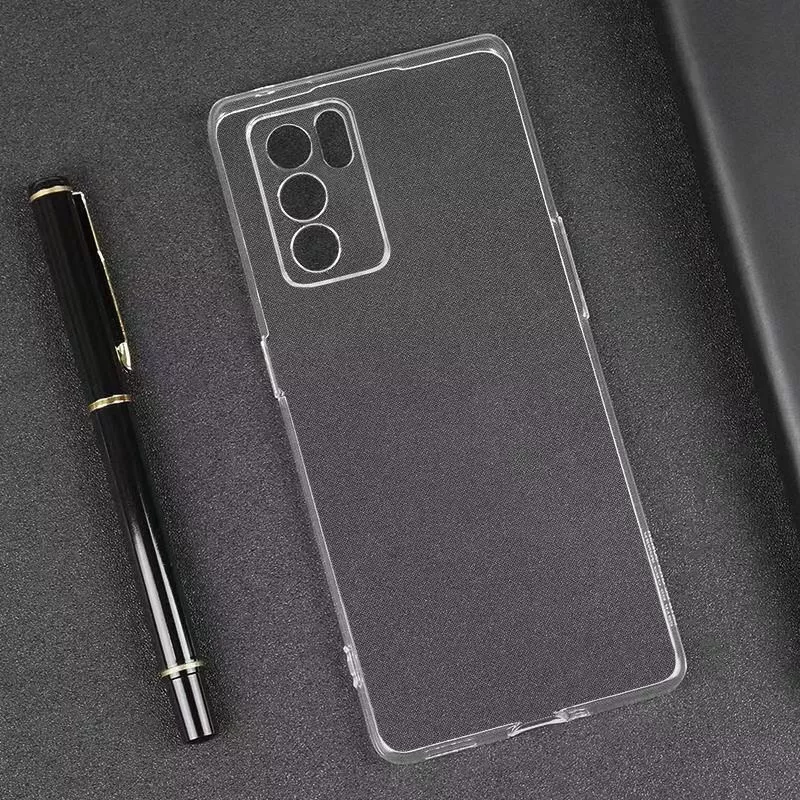 Ốp lưng silicon dẻo cho Oppo Reno 6Z hiệu Ultra Thin trong suốt mỏng 0.6mm độ trong tuyệt đối chống trầy xước - Hàng nhập khẩu