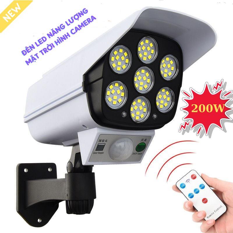 Camera Mô Hình 3 Chế Độ Sáng Chống Trộm Sạc Pin Năng Lượng Mặt Trời Chống Nước Có Remote