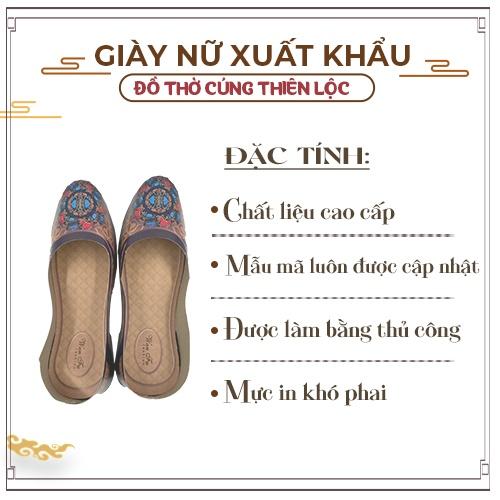 Giầy Nữ Giấy Cao Cấp Xuất Khẩu Hàng Mã Đồ Thờ Cúng Thiên Lộc