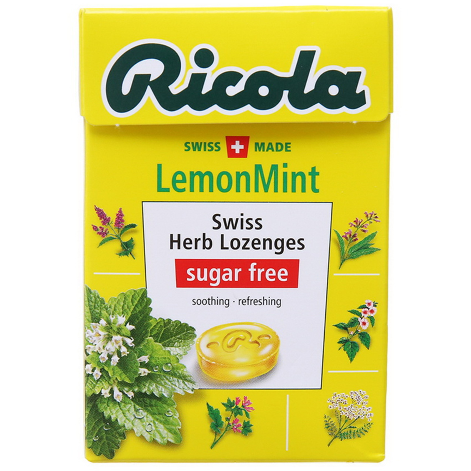 Kẹo thảo mộc tự nhiên không đường Ricola 40g