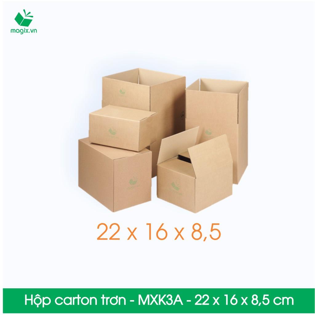 MXK3A - 22x16x8,5 cm - 100 Thùng hộp carton