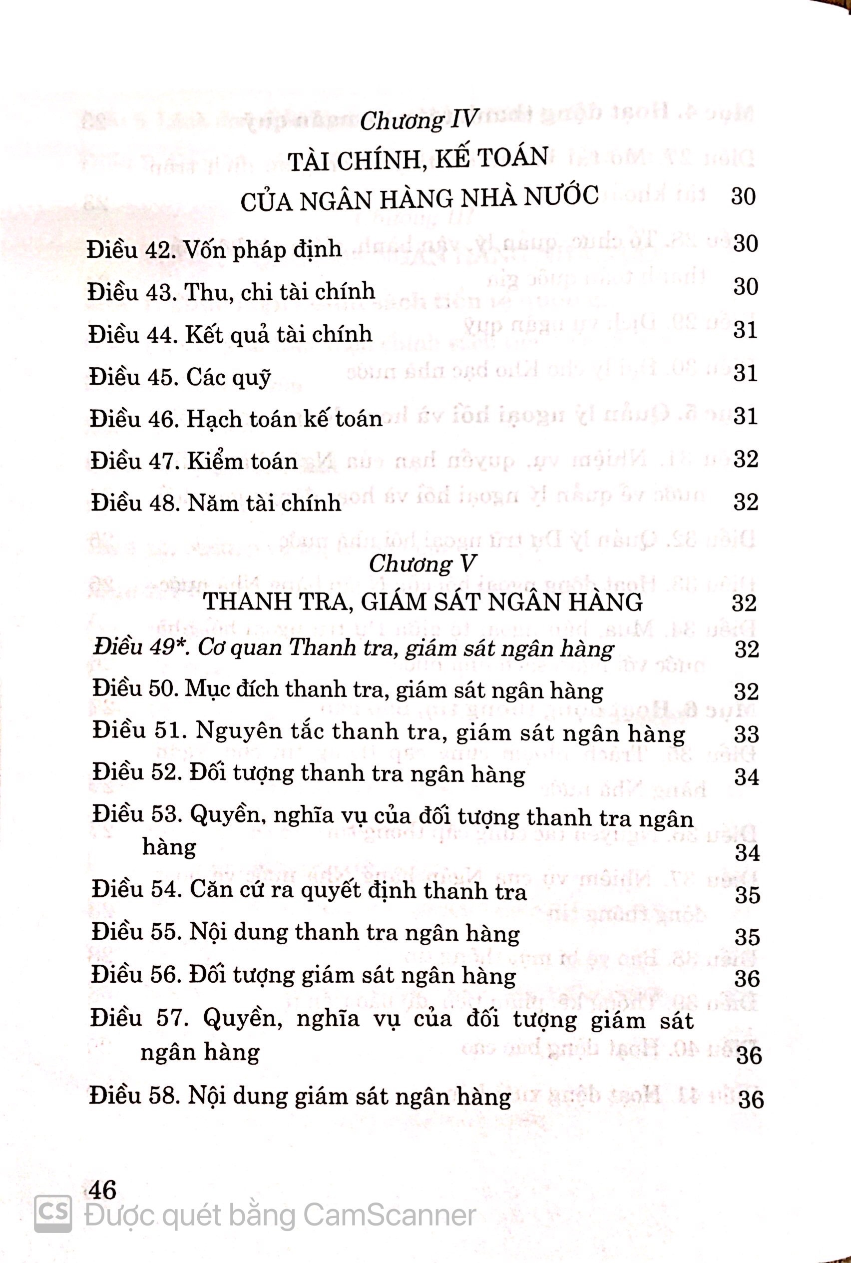 Luật ngân hàng nhà nước Việt Nam ( Hiện hành) ( Sửa đổi , bổ sung năm 2022)