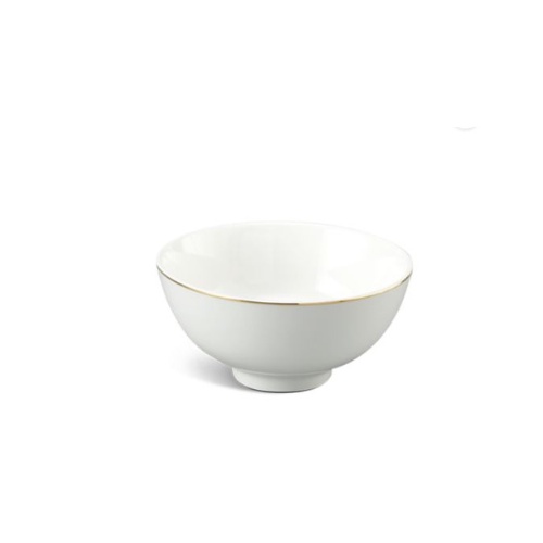 Chén, Bát Ăn Cơm sứ Minh Long - 11.5 cm - Jasmine - Viền chỉ vàng