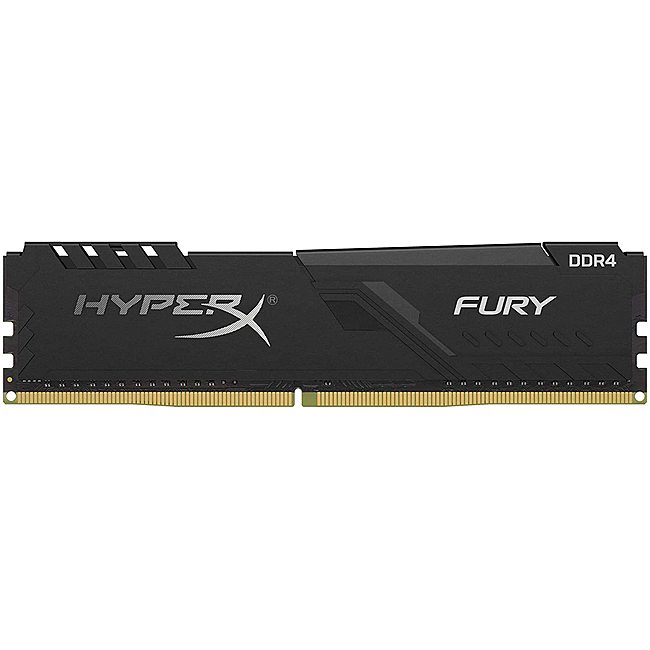 Ram PC Kingston HyperX Fury Black 16GB (1x16GB) Bus 3200MHz DDR4 CL16 Non-ECC HX432C16FB3/16 - Hàng Chính Hãng