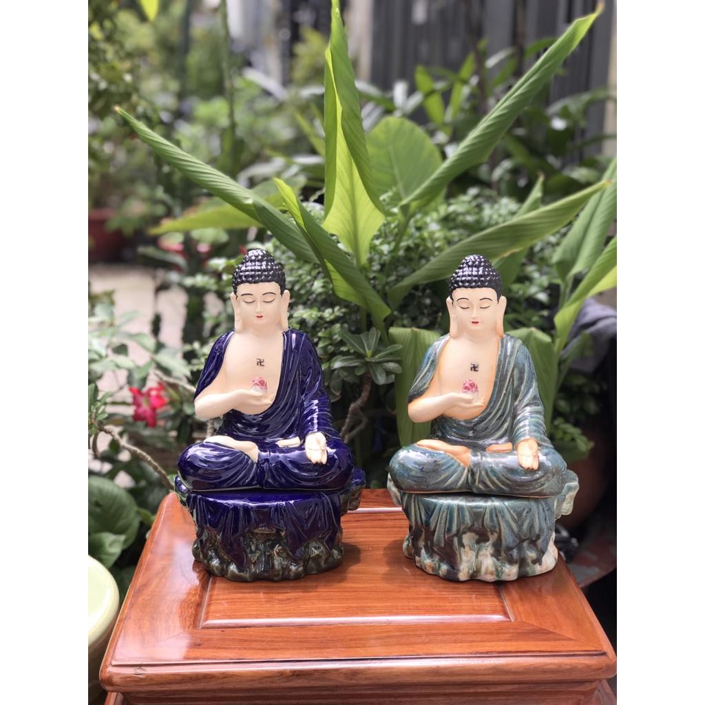 Tượng Phật Gốm Sứ Thủ Công Nam Bộ Trang Trí Decor