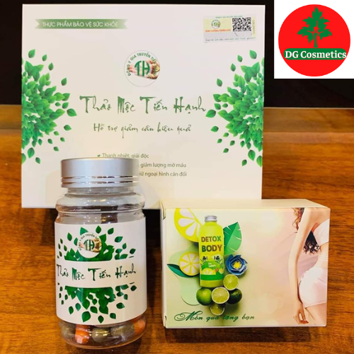 Thảo Mộc Giảm Cân Tiến Hạnh - Tặng Kèm Detox