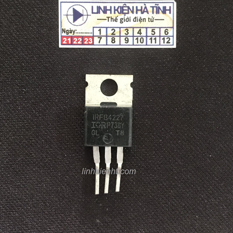 Linh kiện IRFB4227 mosfet kênh N 65A 200V