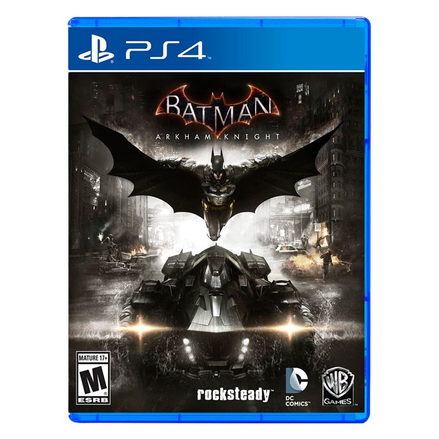 Đĩa Game PlayStation PS4 Sony Batman Arkham Knight Hệ US - Hàng chính hãng