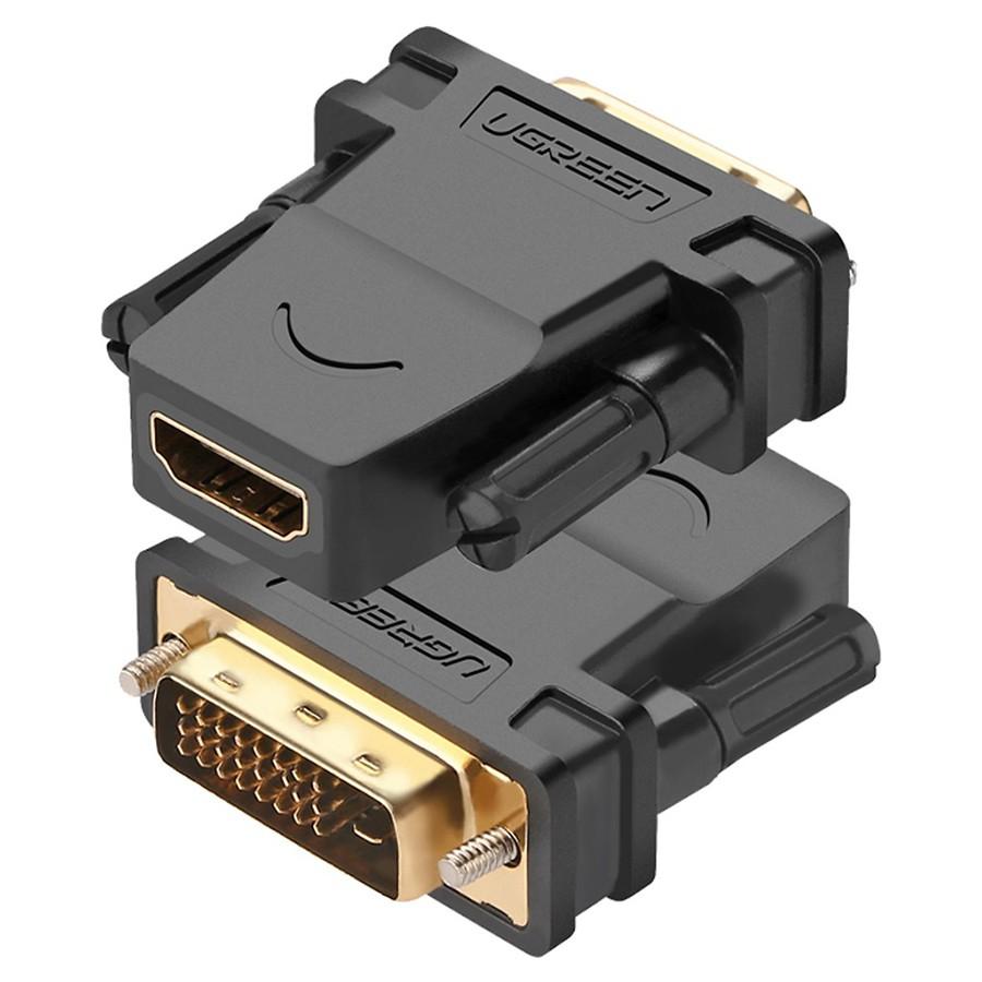 Đầu chuyển đổi DVI 24+1 to HDMI Ugreen 20124 cao cấp - Hàng Chính Hãng