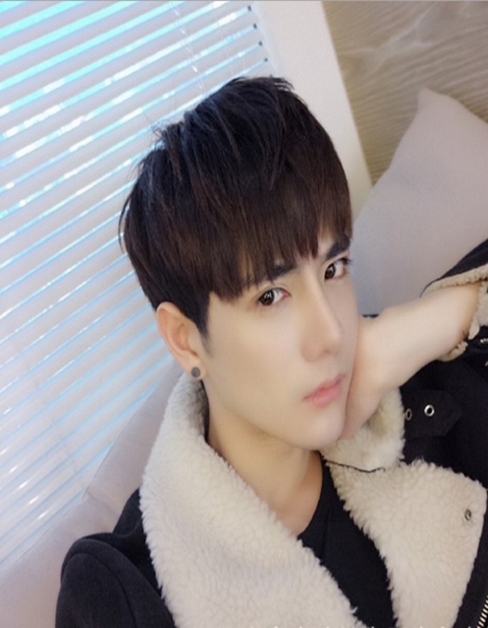 Tóc giả nam hàn quốc tặng kèm lưới T98