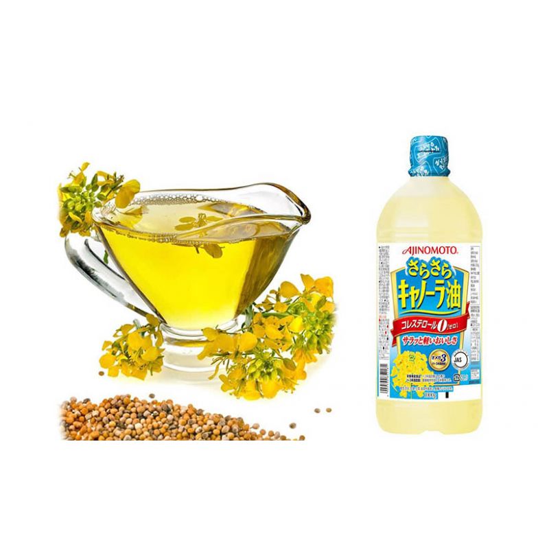 Dầu Hoa Cải Ajinomoto Bảo Vệ Sức Khỏe, Chăm Sóc Sắc Đẹp - Nội Địa Nhật Bản