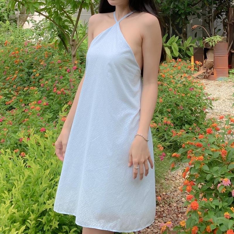 Đầm dây yếm babydoll