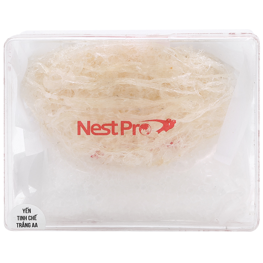 Yến tinh chế trắng AA - Hộp quà sức khỏe Yến Sào Nest Pro