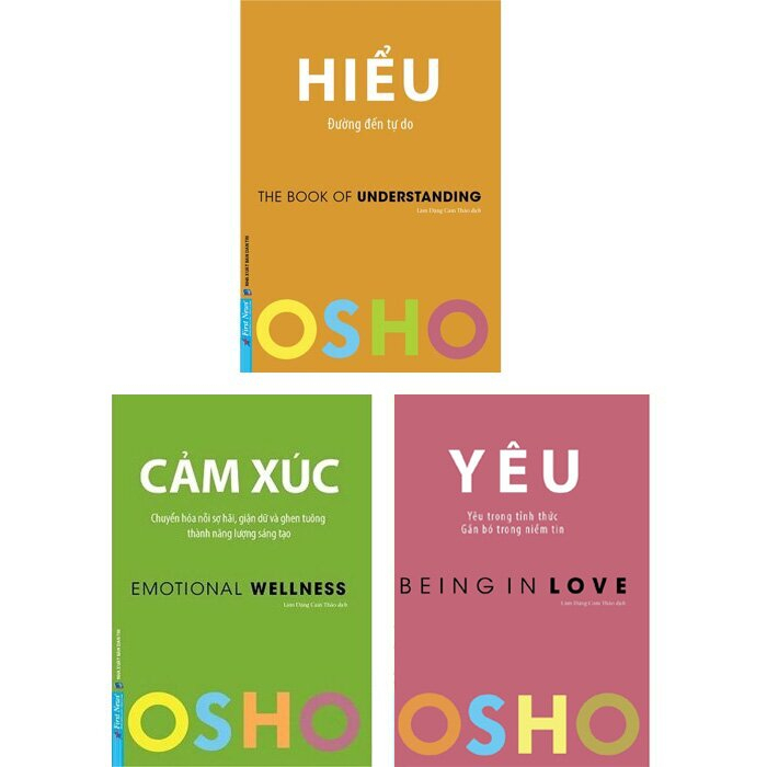 Combo OSHO Trọn Bộ 12 Cuốn - First News (FN)