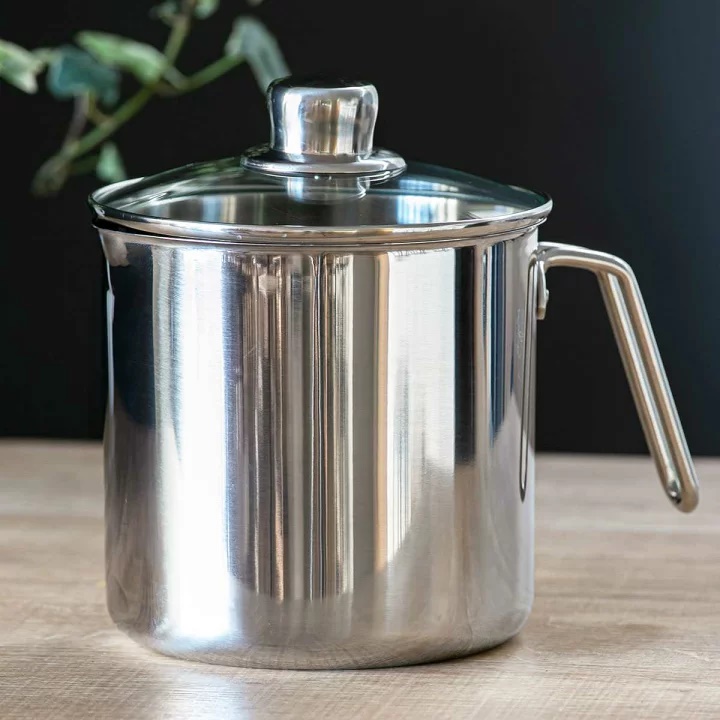 Nồi đa năng inox dùng cho bếp từ Nirwarka 16cm - Hàng Nhập Khẩu Nhật Bản