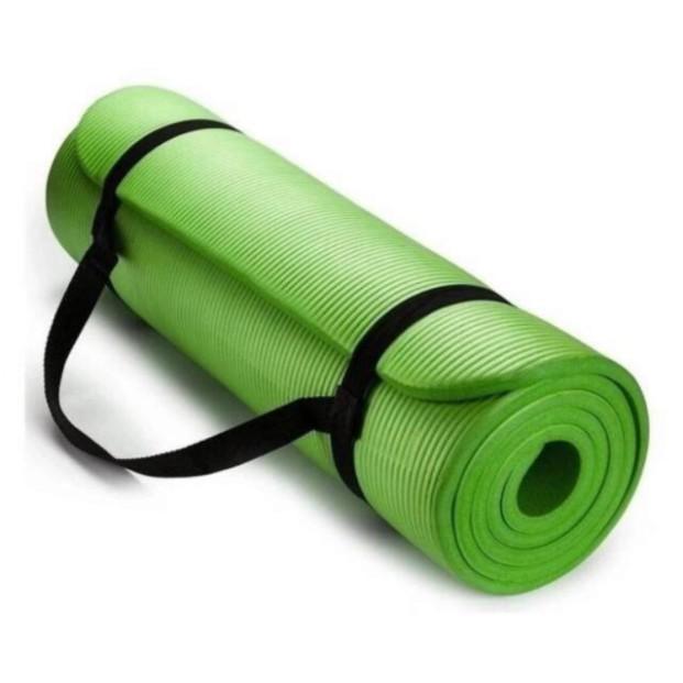 Thảm tập Yoga, Gym, Fitness Cao Cấp dày 10mm-15mm TPE Hàn Quốc(Tặng Kèm Túi Đựng)